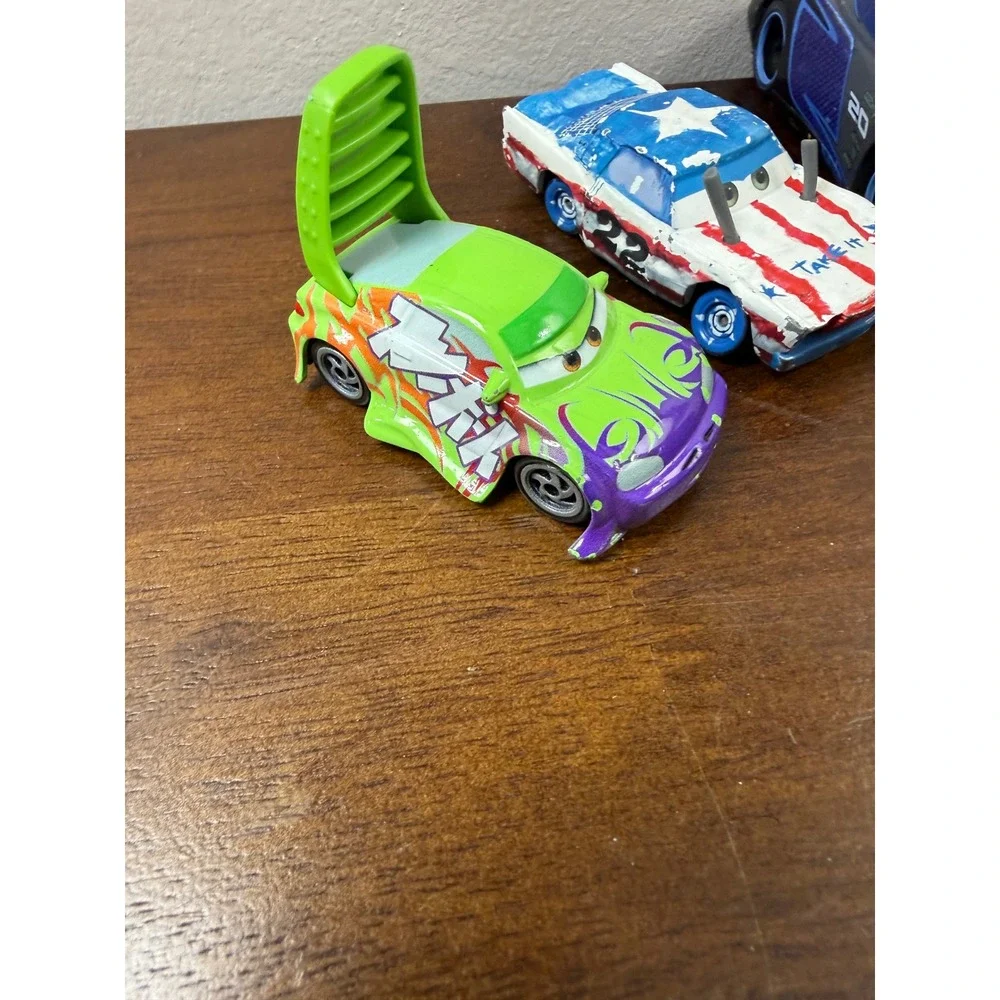 Disney Pixar Cars Diecast Lot of 6 Jackson Storm Sheriff Snot Rod DJ Wingo 1:55